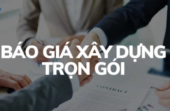 Báo giá xây dựng biệt thự trọn gói